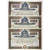 Image 1 : Banco Mercantil, ca. 1900-1910 Trio of Specimen Bonds