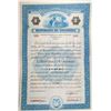 Image 1 : Republica de Colombia 1941 Rare "1 Peso" Specimen Bond With "1 Centavo" Bond Coupons.