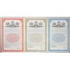 Image 1 : Kingdom of Yugoslavia, 5% Funding Bonds, 1932 Specimen Bond Trio