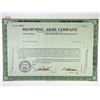 Image 1 : UT. Browning Arms Co., 1940s <100 Shrs Capital Stock Cert, XF ABN -Green Gun Co.