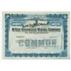Image 1 : McKay Hydraulic Mining Co., 1900-1920 Specimen Stock Certificate, Alaska Mining Related Company.