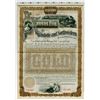 Image 1 : Kansas City, Wyandotte and Northwestern Railroad Co. 1889 $1000 Specimen Bond