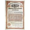 Image 1 : Saint Paul City Railway Co. 1889 Specimen Bond Rarity