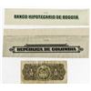 Image 2 : Republica de Colombia & Banco Hipotecario de Bogota, ca. 1950s Proof Stock & Bond Header and 1953 Is