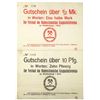 Image 1 : Vorstand des Niederschlesischen Knappschaftsvereins, Waldenburg, German Mining Notgeld Pair