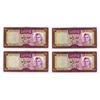 Image 1 : Kingdom of Iran: Bank Markazi Iran, ND (1971-73), High Grade Sequential Quartet of Issued Banknotes