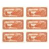 Image 2 : Kingdom of Iran: Bank Markazi Iran, ND (1974-79), Lot of 6 Sequential Issued Banknotes