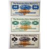 Image 1 : Manhattan Silver Mining Co. 1870s "Merchantable Silver" Scrip Note Trio with U.S.I.R. RN-D1 Revenue 