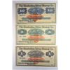 Image 2 : Manhattan Silver Mining Co. 1870s "Merchantable Silver" Scrip Note Trio with U.S.I.R. RN-D1 Revenue 
