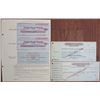 Image 1 : American Express Co. Specimen Facsimile Travelers Cheque Page & Cheque Pair, ca. 1919-1946