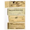 Image 1 : Bank of the United States, 1810-40, Group of 4 Issued Checks