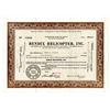 Image 1 : Bendix Helicopter, Inc., 1945 I/U Stock Certificate