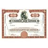 Image 1 : United Air Lines, Inc., 1950-60's Specimen Stock Certificate