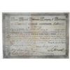 Image 1 : Ocean Mutual Insurance Co. of Baltimore, 1853, I/U Dividend Certificate