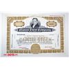 Image 1 : Clinton Trust Co., 1953 Specimen Stock Certificate.