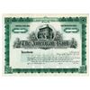 Image 1 : American Bank, 1900-10, Specimen Stock Certificate