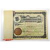 Image 1 : Merchants & Planters Bank, 1901 I/C Stock Certificate With Low S/N 5.