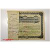 Image 2 : Merchants & Planters Bank, 1901 I/C Stock Certificate With Low S/N 5.