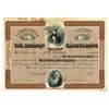 Image 1 : American Cable Co., 1877, Unissued Stock Certificate with Portrait of S.B. Morse at bottom.