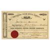 Image 1 : Nigadoo Silver Mining Co. 1881 I/U Stock Certificate