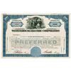 Image 1 : Westinghouse Electric & Manufacturing Co., 1920-1940s Specimen Stock Certificate