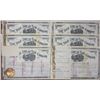 Image 1 : New York Zinc & Lead Co. 1889-1915 Lot of I/C Stock Certificates