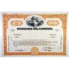 Image 1 : IN. Standard Oil Co 1940-50s Specimen Stock Certificate <100 Shrs XF ABNC Orange