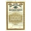 Image 1 : Illinois Central Rail Road Co., 1892 Specimen Bond.