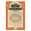 Image 1 : Toledo, St. Louis and Western Railroad Co., 1907 Specimen Bond.