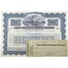 Image 1 : Great Northern Railway Co., 1910 and 1911 Specimen Bond & Paycheck Pair