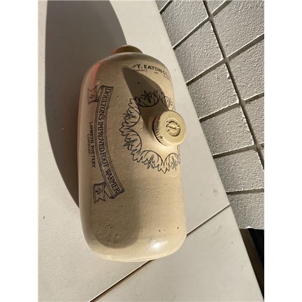 Doulton's improved foot warmer T.Easton Co