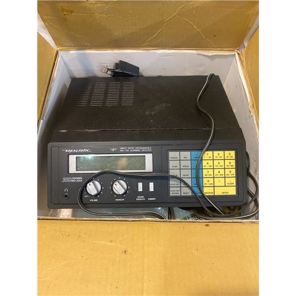 Scanner reciever