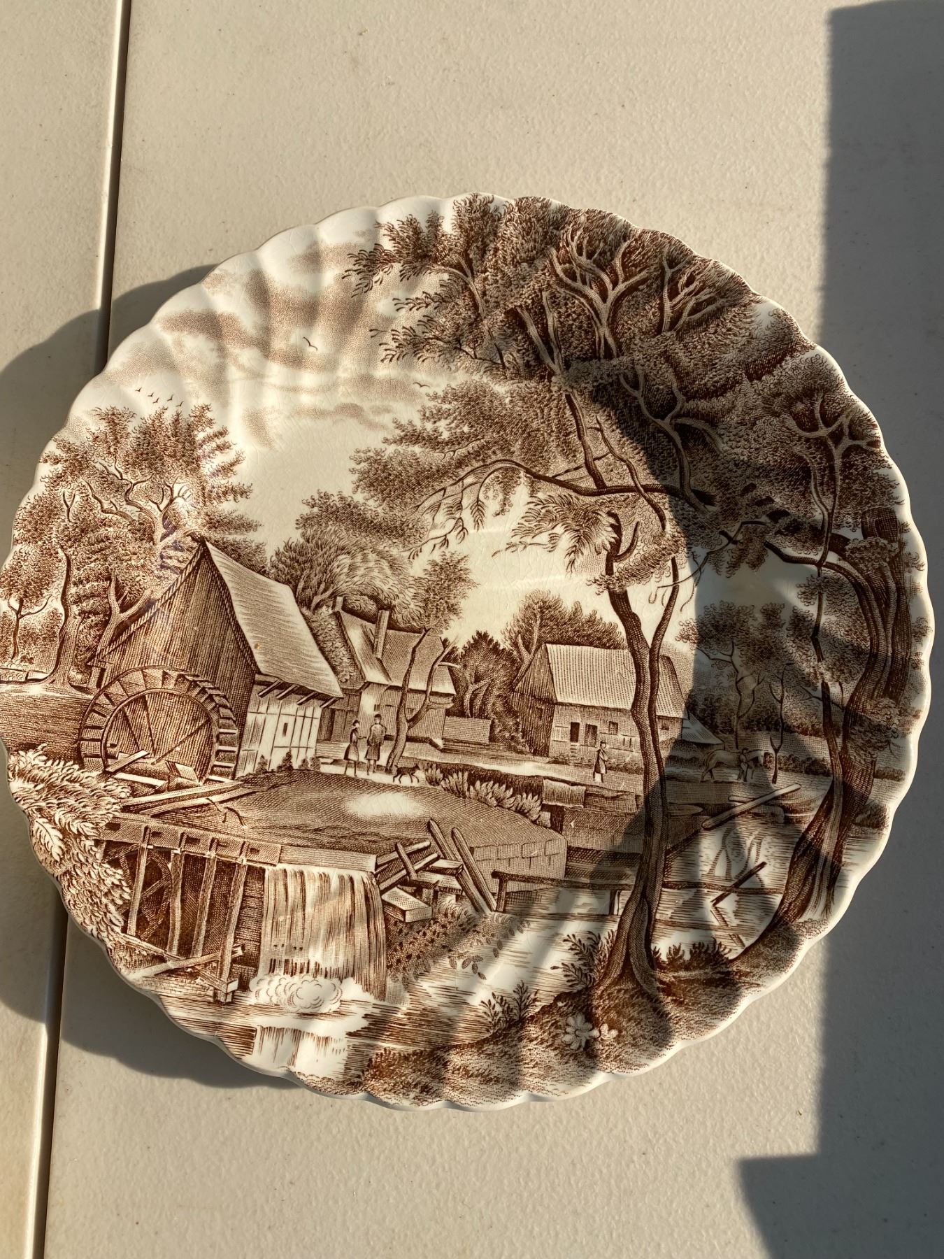 Johnson Brothers watermill dishes