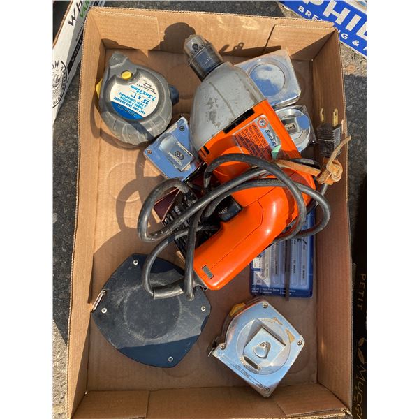 Drill tape measures etc