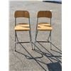 Image 1 : 2  folding stools