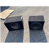 Image 1 : Alpine speaker and a speaker box