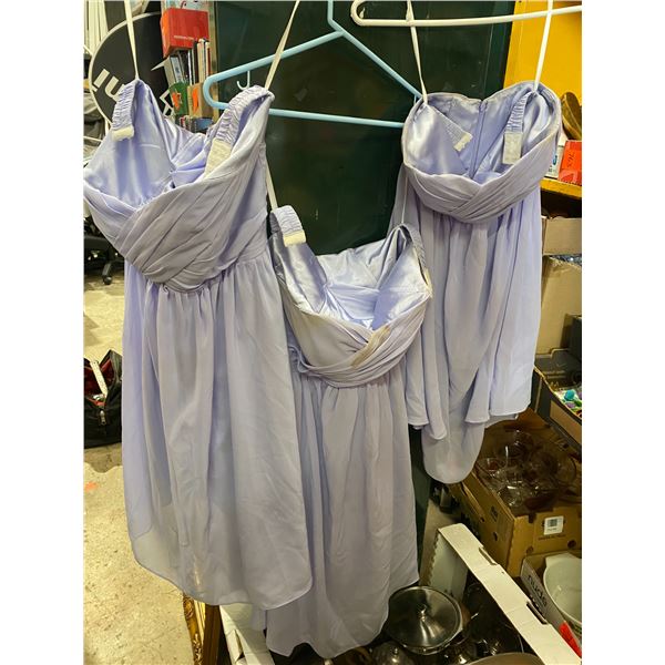 3 bridesmaids dresses