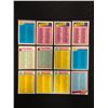 Image 1 : VINTAGE NHL CHECKLIST LOT (UNMARKED)