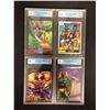 Image 1 : GCG HIGH GRADE MARVEL TRADING CARD LOT