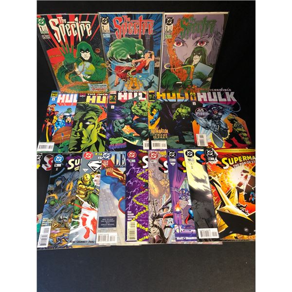 MARVEL/DC SUPER HERO COMIC BOOK LOT (JUSTICE LEAGUE?)