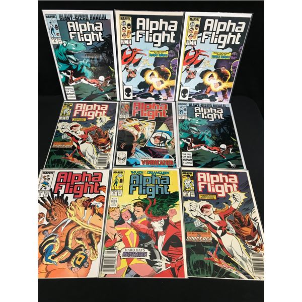 ALPHA FIGHT COMIC BOOK LOT