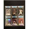 Image 1 : GCG GRADED MLB ROOKIE CARD LOT (HIGH GRADES)