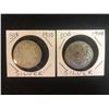 Image 1 : EARLY 1900'S CANADIAN SILVER 50 CENT PCS