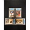 Image 1 : LOT OF GCG GRADED HOCKEY CARDS WITH GUY LAFLEUR