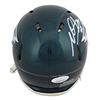 Image 2 : MILES SANDERS SIGNED PHILADELPHIA EAGLES MINI HELMET (BECKETT COA)