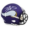 Image 1 : DANTE CULPEPPER SIGNED VIKINGS MINI HELMET (BECKETT COA)