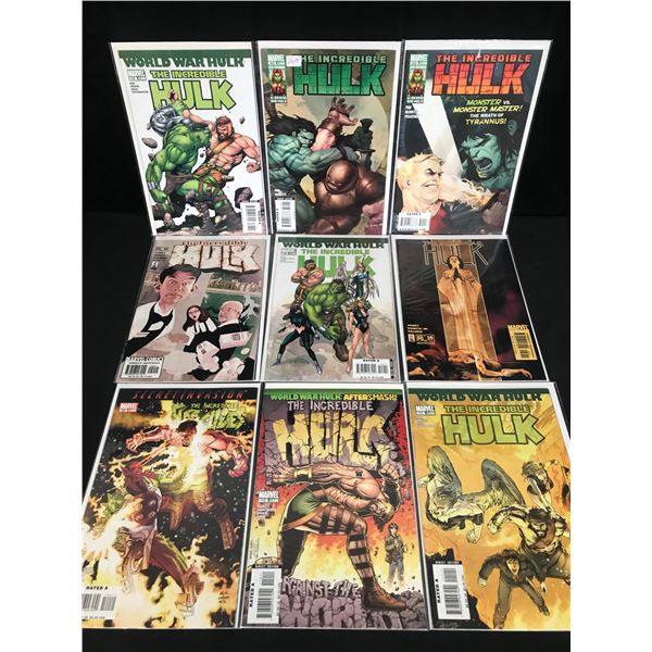 MARVEL COMICS INCREDIBLE HULK COMIC LOT