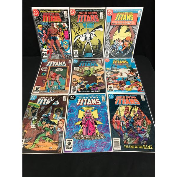 DC COMICS NEW TEEN TITANS COMIC BOOK LOT