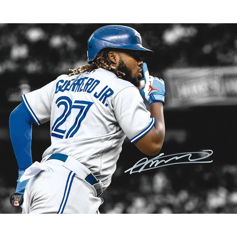 Pnd Autograph VLADIMIR GUERRERO JR. SIGNED 8 X 10 (FROZEN POND COA)