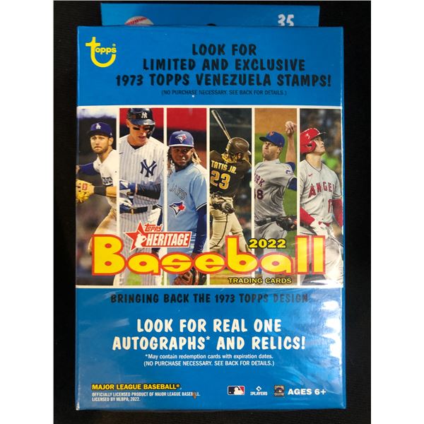 2021 TOPPS HERITAGE SEALED HANGER BOX